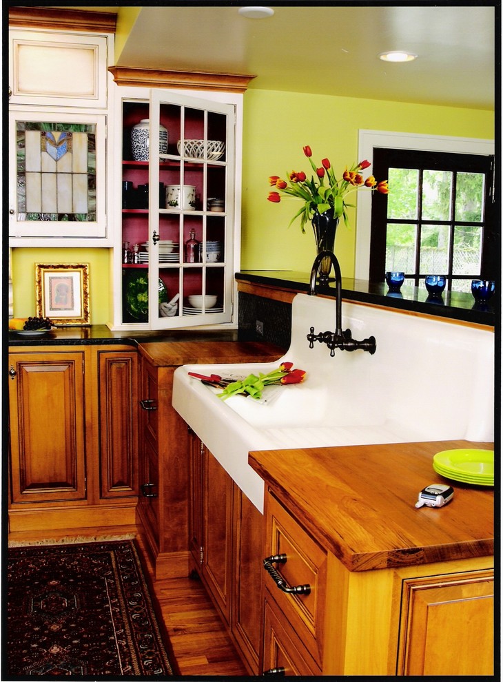 This is an example of a bohemian kitchen in Other.