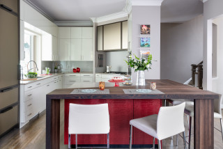 Falls Church Family - Contemporary - Kitchen - DC Metro - by Sarah Kahn ...