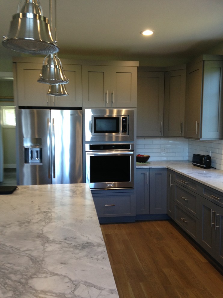 Falls Village New Constuction Kitchen Contemporary Kitchen Bridgeport by Rose Hill