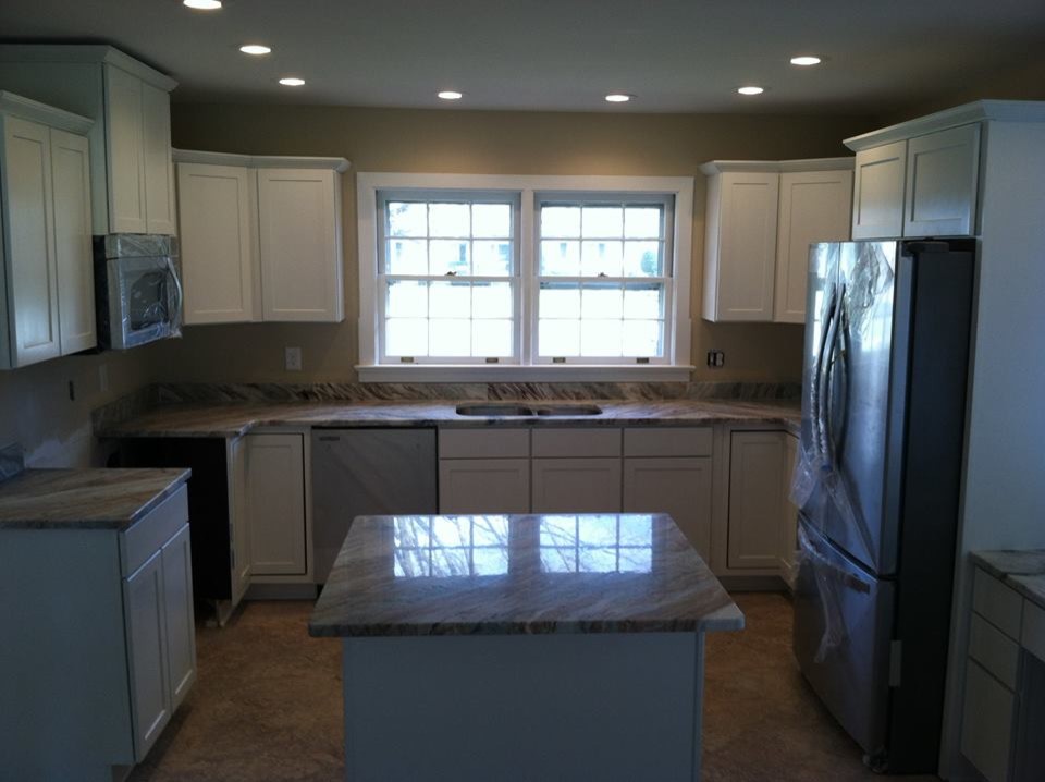 Fantasy Brown Kitchen Modern Kitchen Richmond by SELECT MARBLE