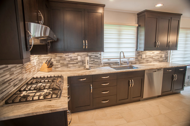 Fantasy Brown Quartzite Countertops American Traditional Kitchen New York By Marble Com All Granite Marble Corp