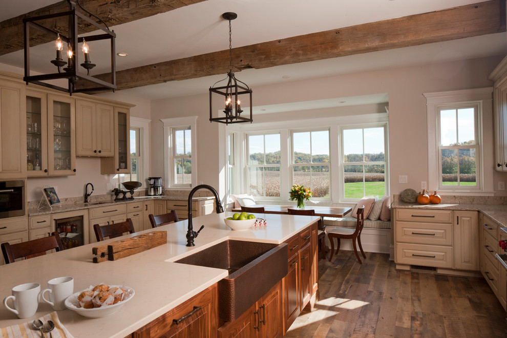 Design ideas for a country kitchen in Baltimore.