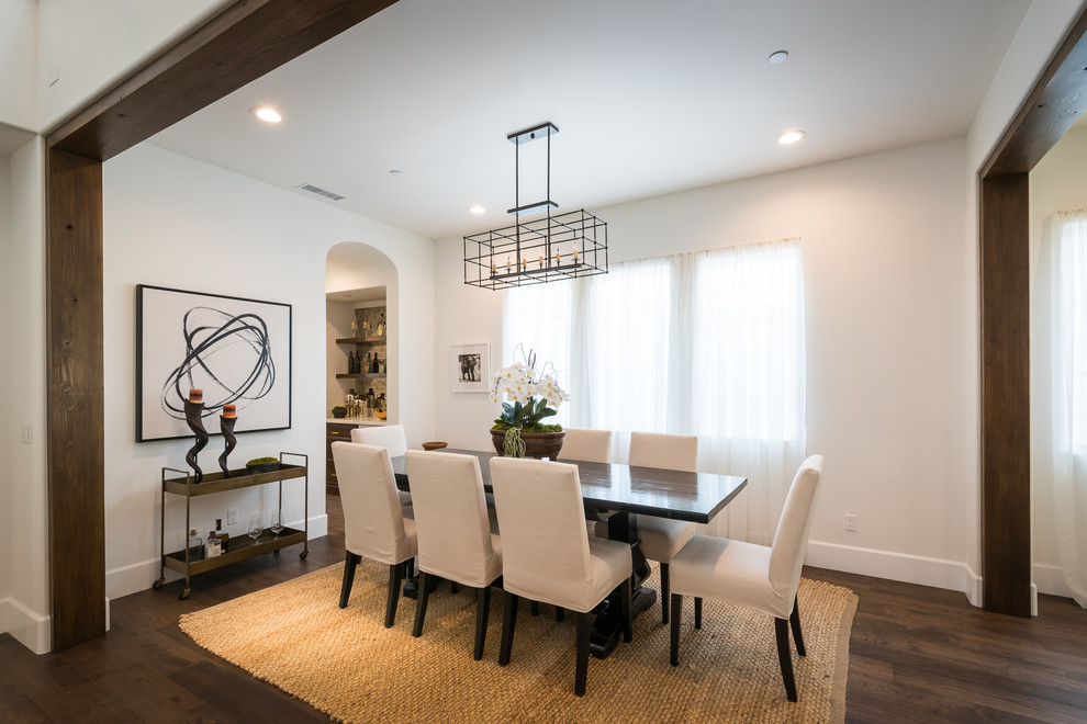 Farmdale Mediterranean Dining Room Los Angeles by Pillar