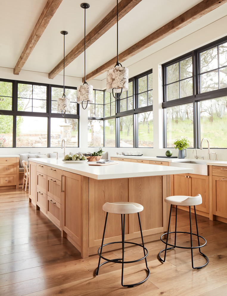 Inspiration for a farmhouse kitchen remodel in San Francisco