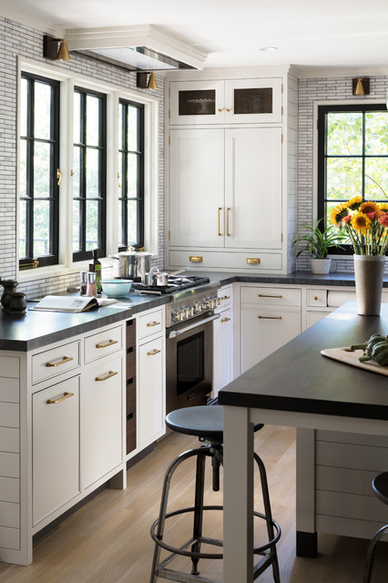 Farmhouse Modern in Shore Acres - Country - Kitchen - New York - by ...