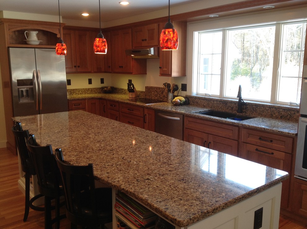 Farms Village Farmhouse Kitchen New York by Walker Kitchen