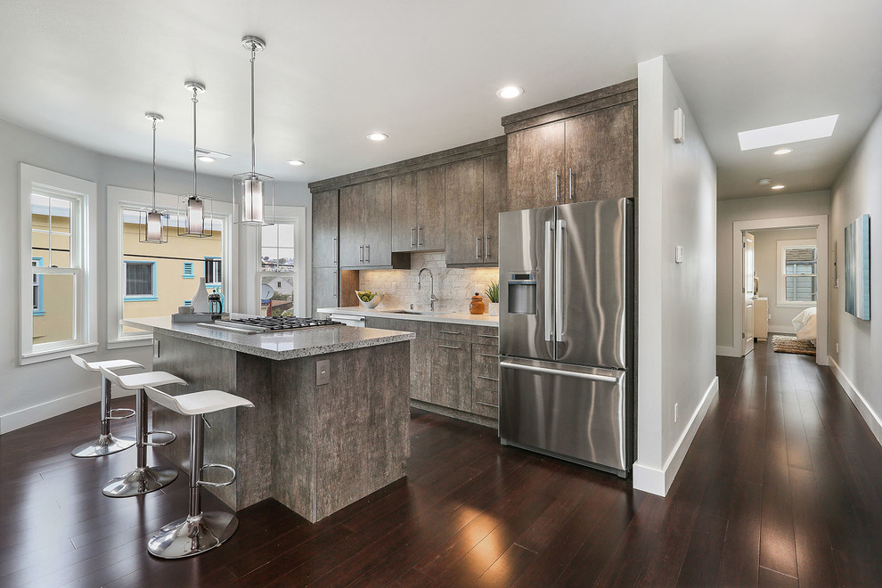 Farragut Contemporary Kitchen San Francisco by Premier Kitchens Houzz