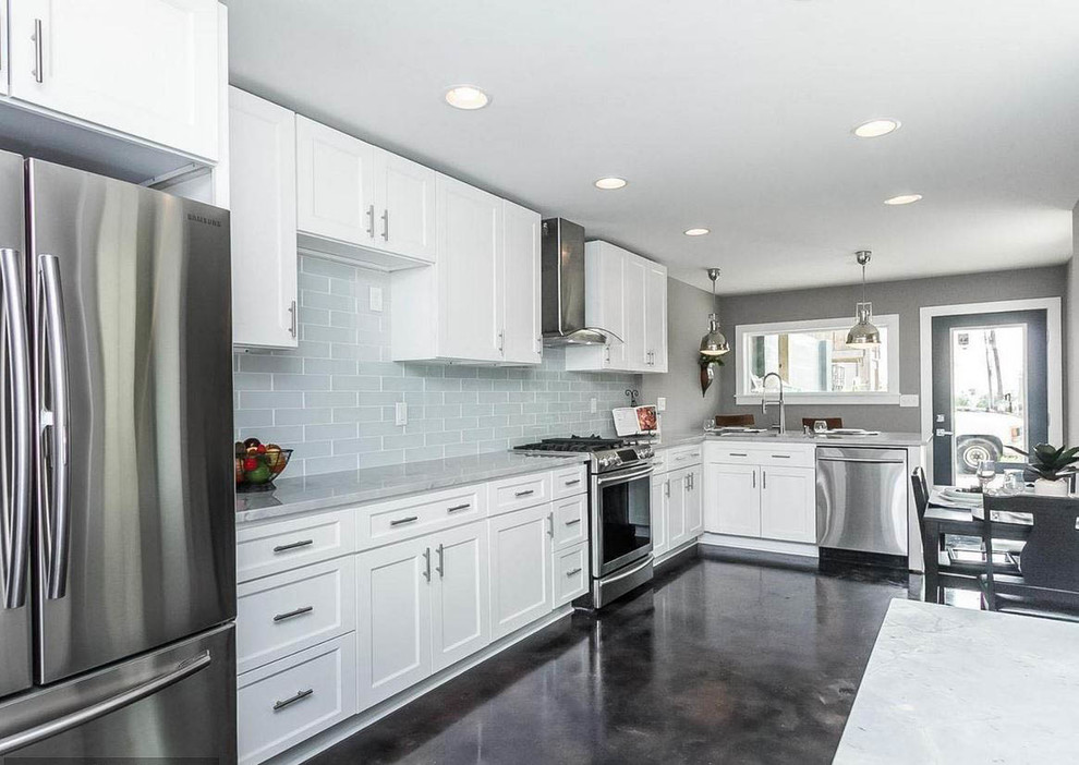 Federal Hill Rowhouse Modern Kitchen Baltimore by Analogue