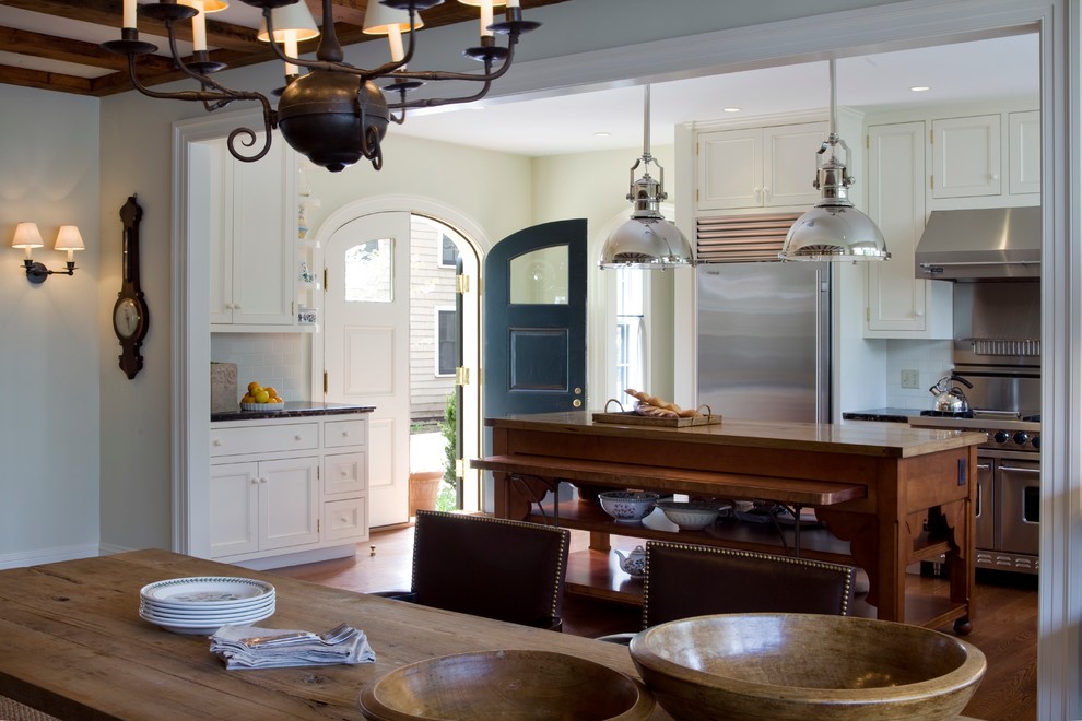 Federal Style Renovation - Traditional - Kitchen - Boston ...