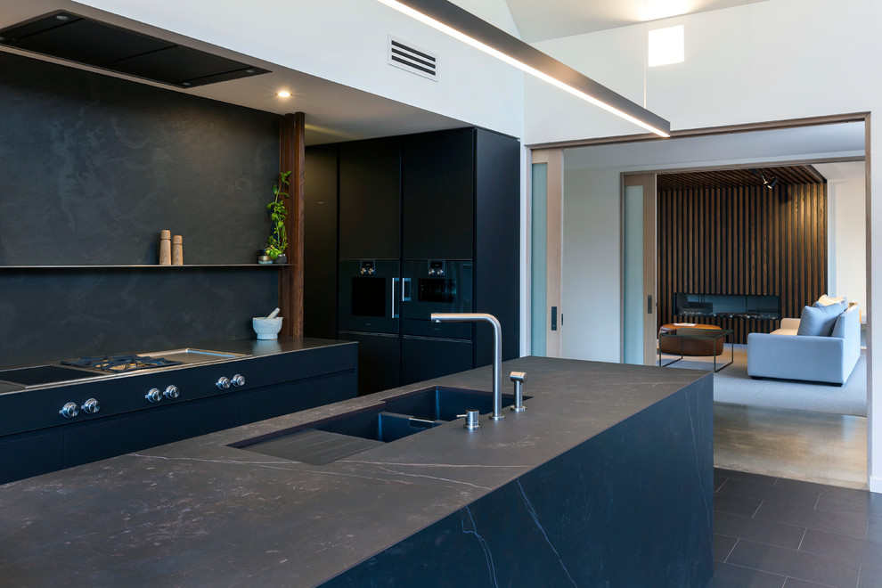 Fendalton new build Modern Kitchen Christchurch by Jamie