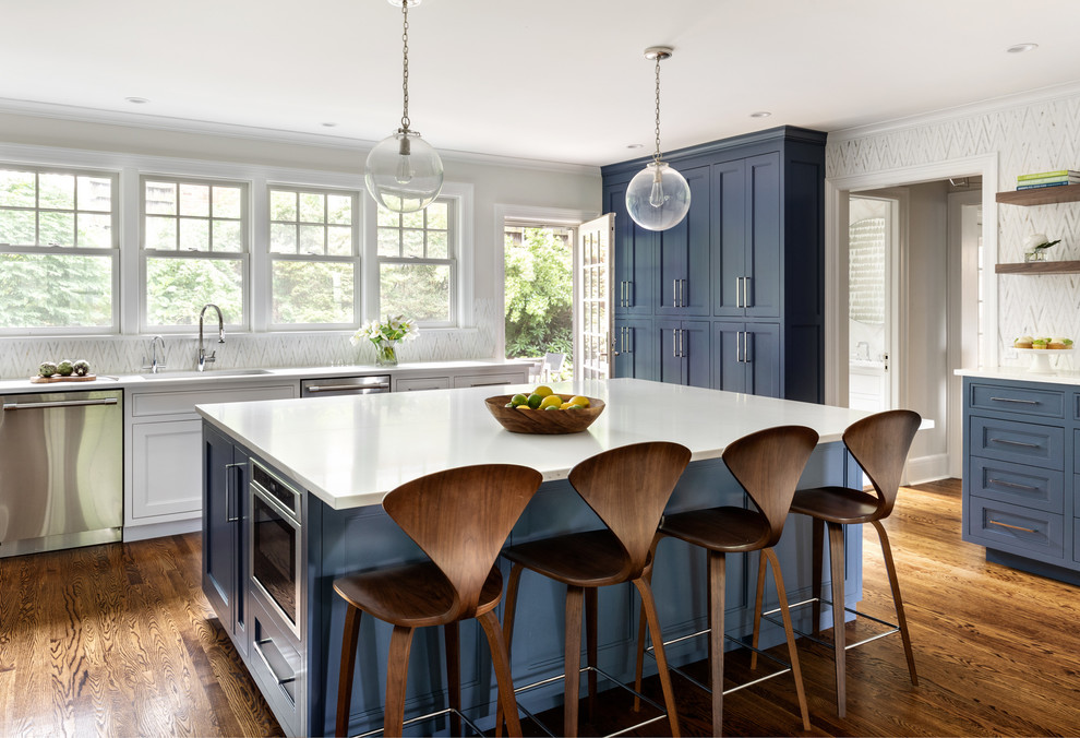 Fenimore - Kitchen - Transitional - Kitchen - New York - by Clean ...