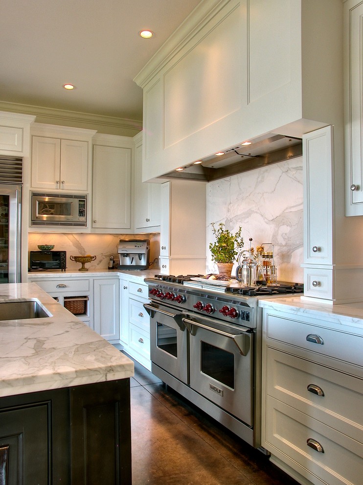 Ferguson Traditional Kitchen Seattle by Christian Gladu Design