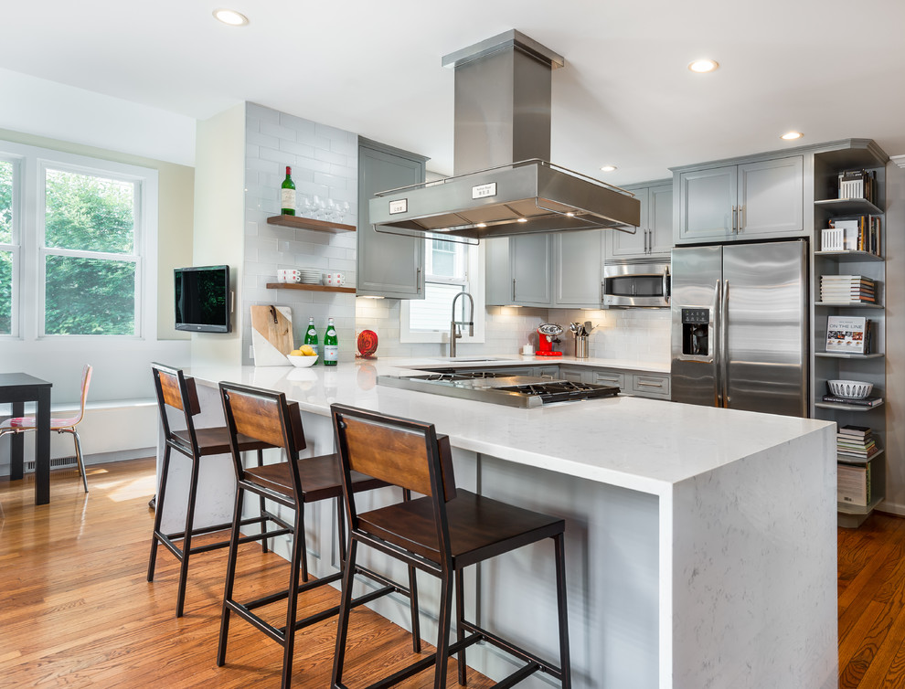 Fillmore Refresh Transitional Kitchen DC Metro by Interiors by