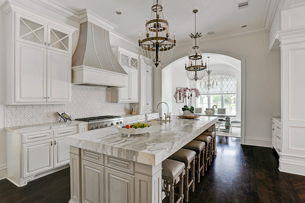 Fine French Transitional - Victorian - Kitchen - Houston - by Carrera ...