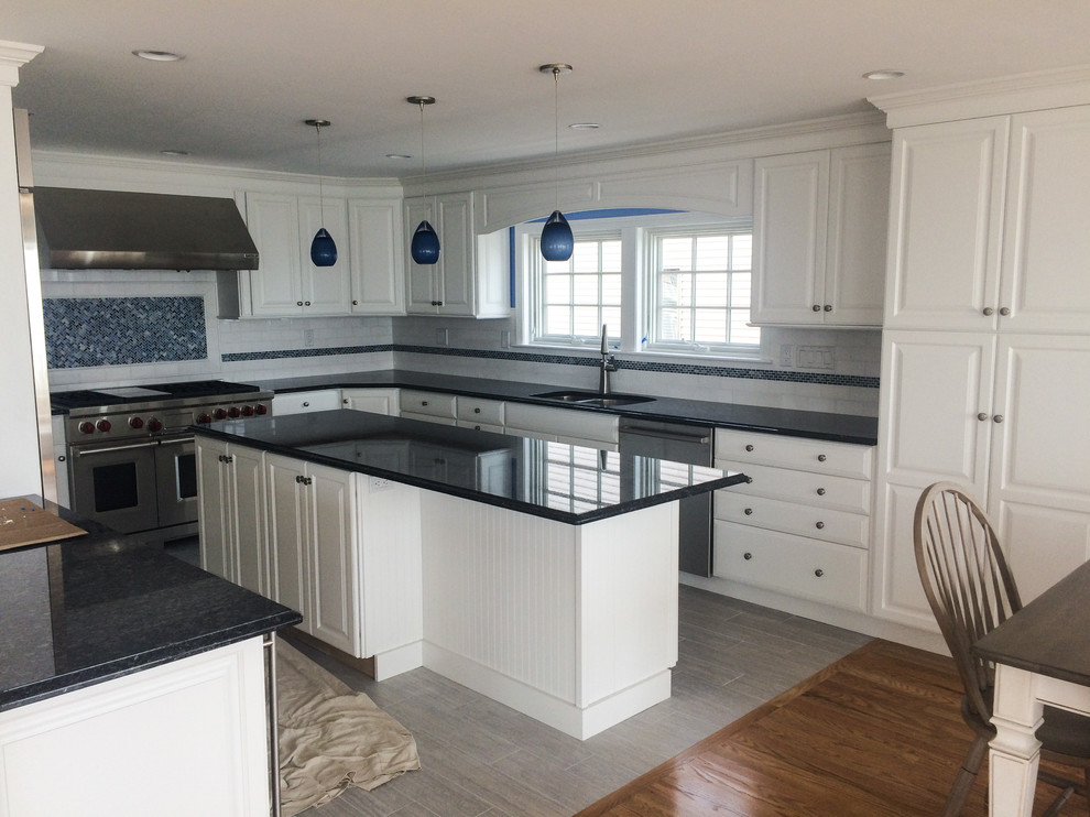 Finished Product Contemporary Kitchen Providence by Kitchens