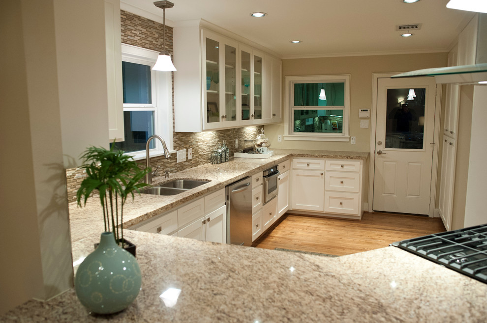 Firestone Traditional Kitchen Houston by Crafted Custom Homes