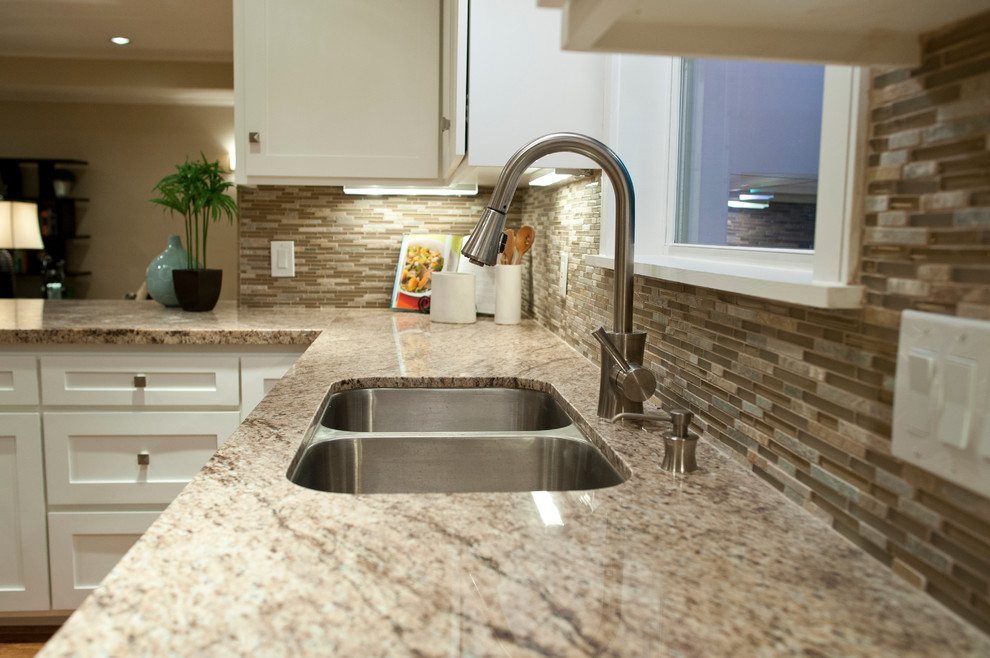 Firestone Traditional Kitchen Houston by Crafted Custom Homes