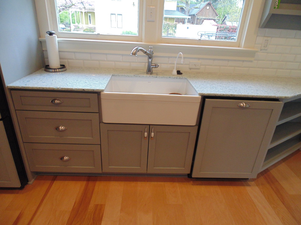 First Addition West Linn Kitchen Remodel - Farmhouse ...
