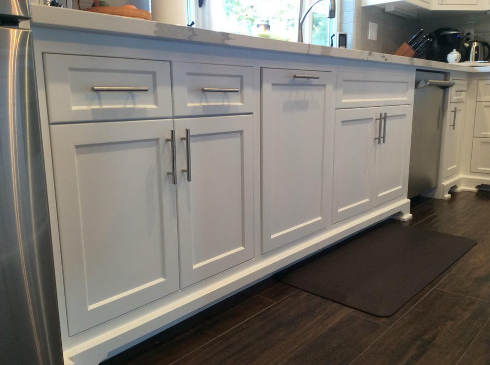 Flush Inset kitchen Craftsman Kitchen Orange County by Frontier Inc