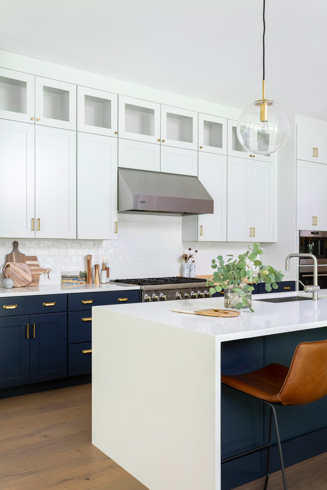 Forest Contemporary - Transitional - Kitchen - New York - by Jess ...