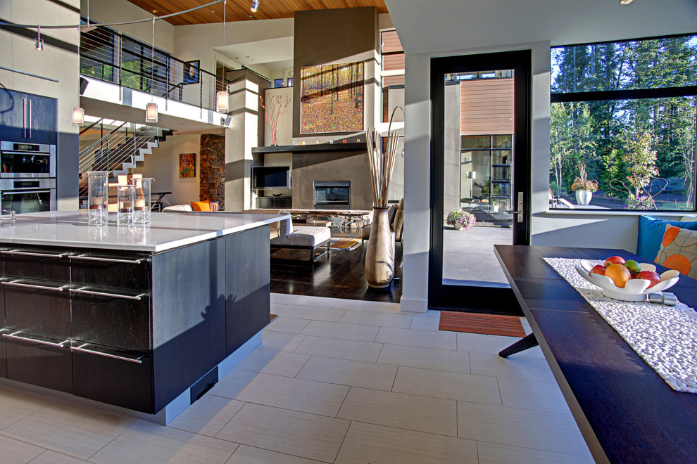 Forest House - Contemporary - Kitchen - Seattle - by McClellan