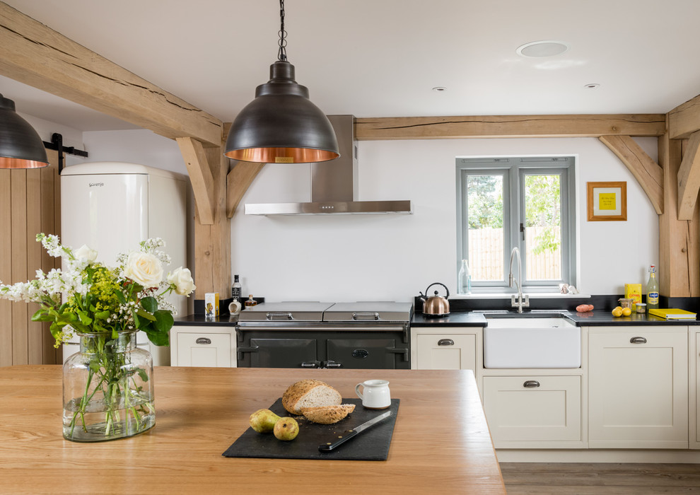 Inspiration for a farmhouse kitchen in West Midlands.