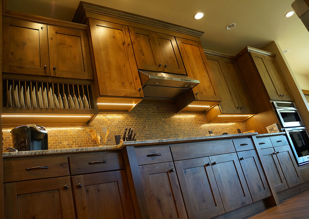 Fraser Mountain Home Rustic Kitchen Denver by Alpine Lumber Houzz