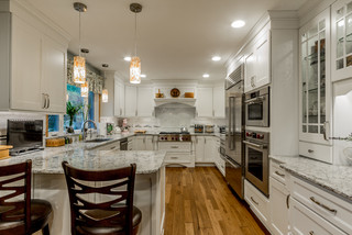 Fred Carol S Kitchen Transitional Kitchen Detroit By Dream Kitchens Houzz