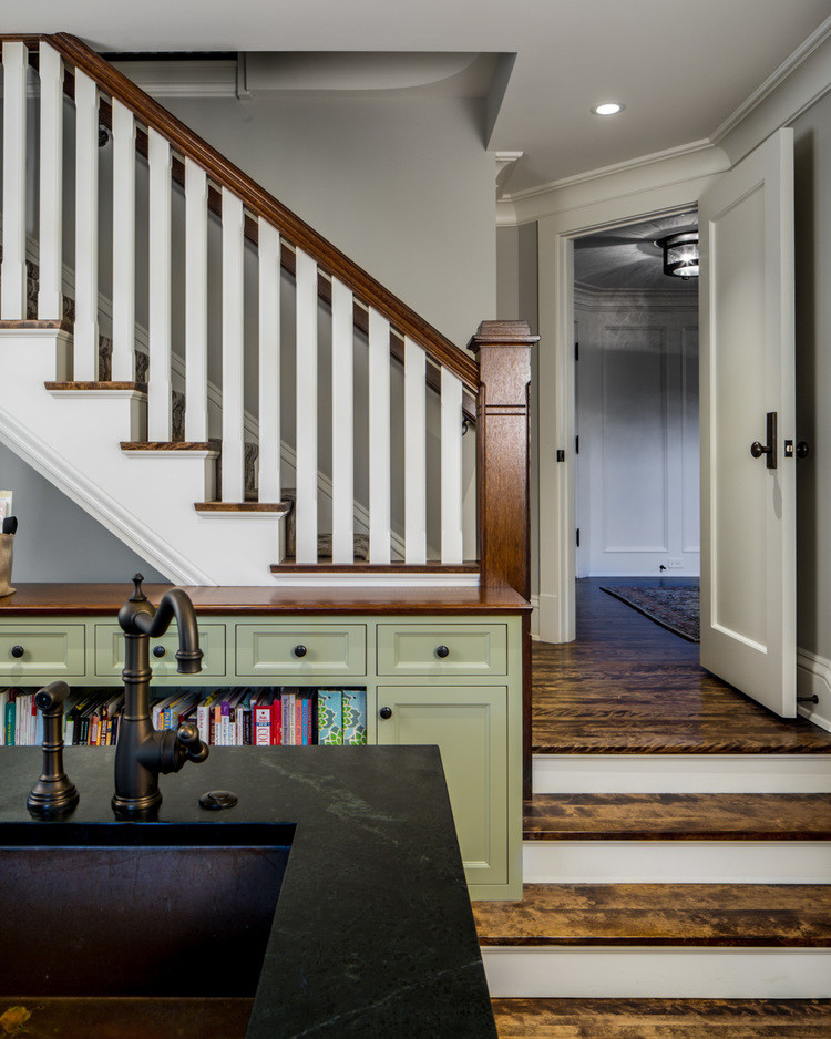 Fremont Gem Craftsman Kitchen Minneapolis by Nc Construction