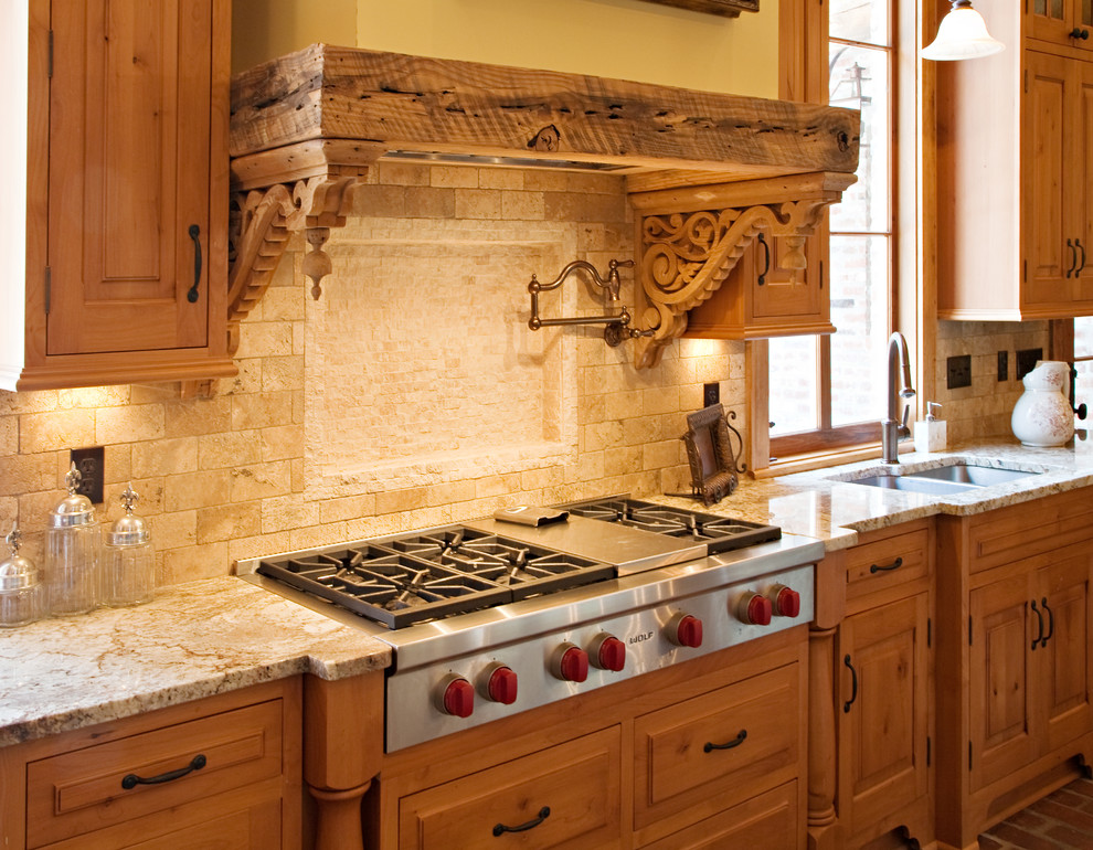 This is an example of a mediterranean kitchen in New Orleans.