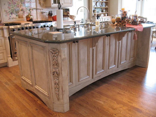 French Country Kitchen Island, Pictures Of Country Kitchens With Islands