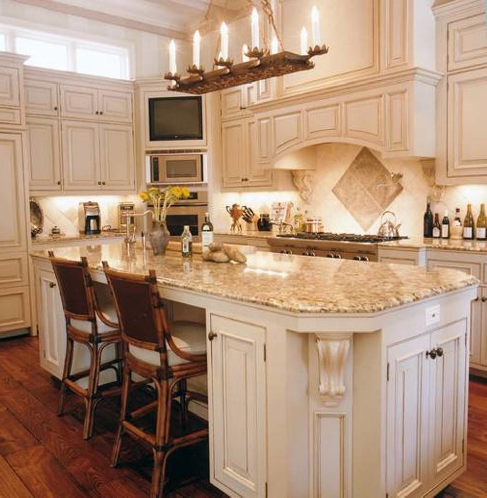 This is an example of a mediterranean kitchen in St Louis.
