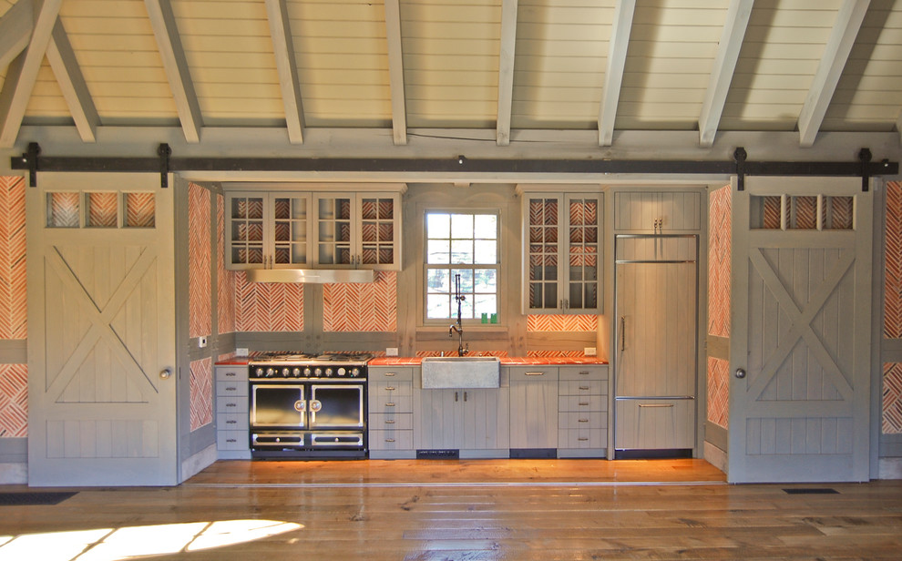 French Half Timber Cabin Farmhouse Kitchen Dallas By J Wilson Fuqua Associates Architects