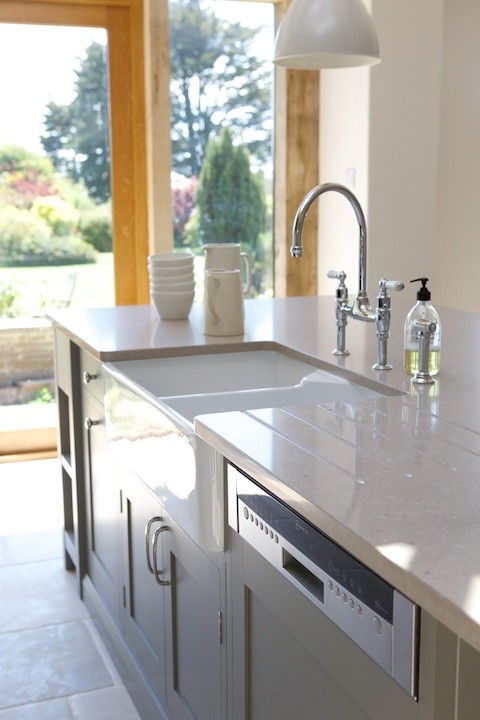 Inspiration for a classic kitchen in Sussex.