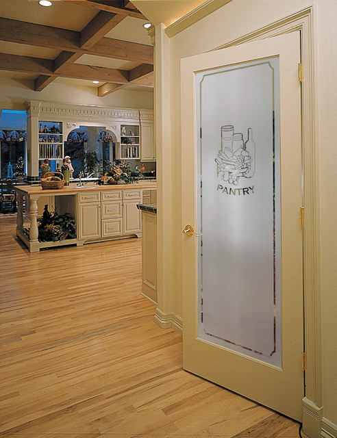 Frosted Pantry Decorative Glass Interior Door Traditional Kitchen Orange County By Homestory Doors Of Orange County Houzz Uk