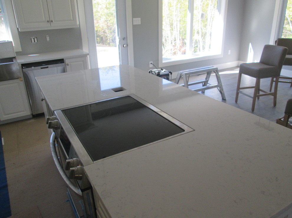 Frosty Carrina Kitchen Countertops