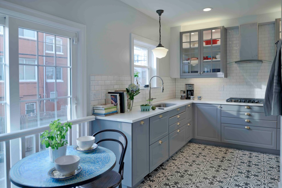 Full House Renovation In Ne Washington Dc 20002 Transitional Kitchen Manchester By Karma Construction Group Houzz