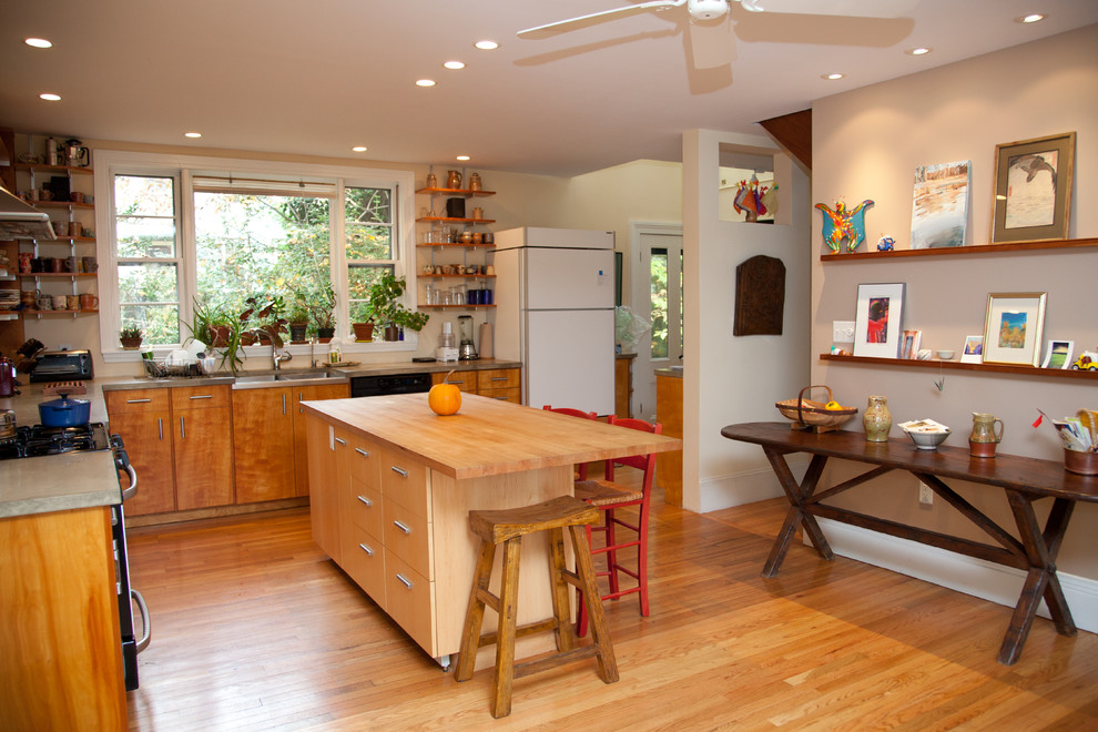 Full House Renovation - Jamaica Plain - Traditional - Kitchen - Boston