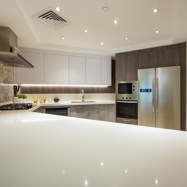 Fun Kitchen At Shoreline Apartments Contemporary Kitchen Other By Snaidero Kitchens Uae Houzz