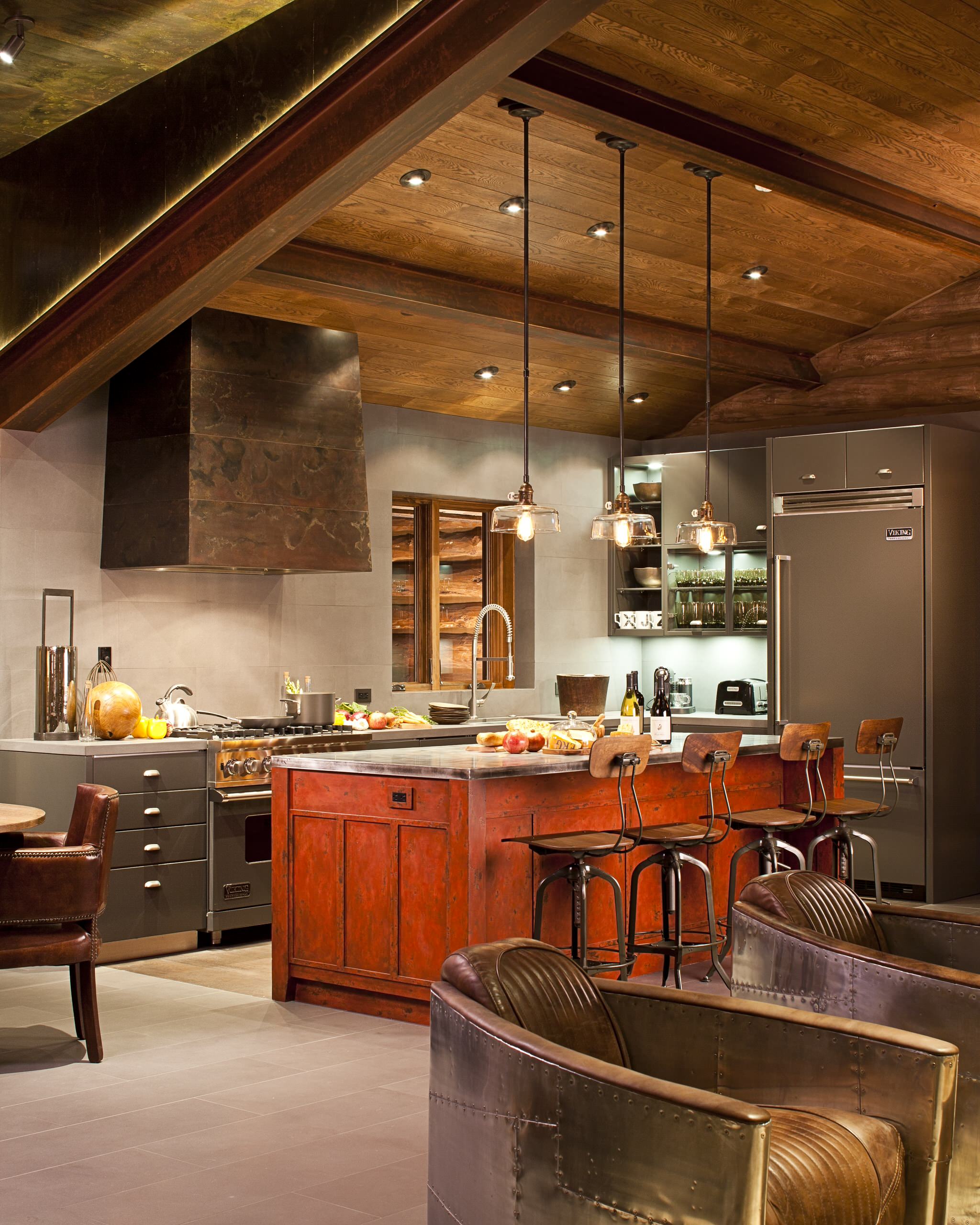 75 Beautiful Industrial Kitchen Ideas and Designs - February 2024 | Houzz UK