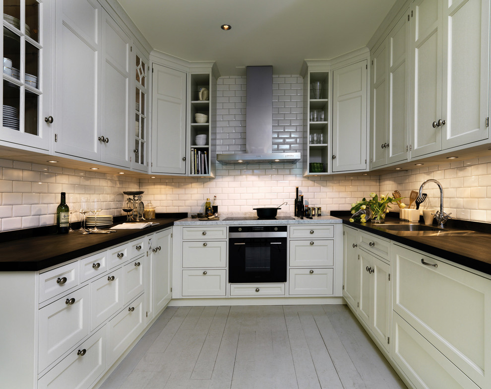 Example of a classic kitchen design in Stockholm