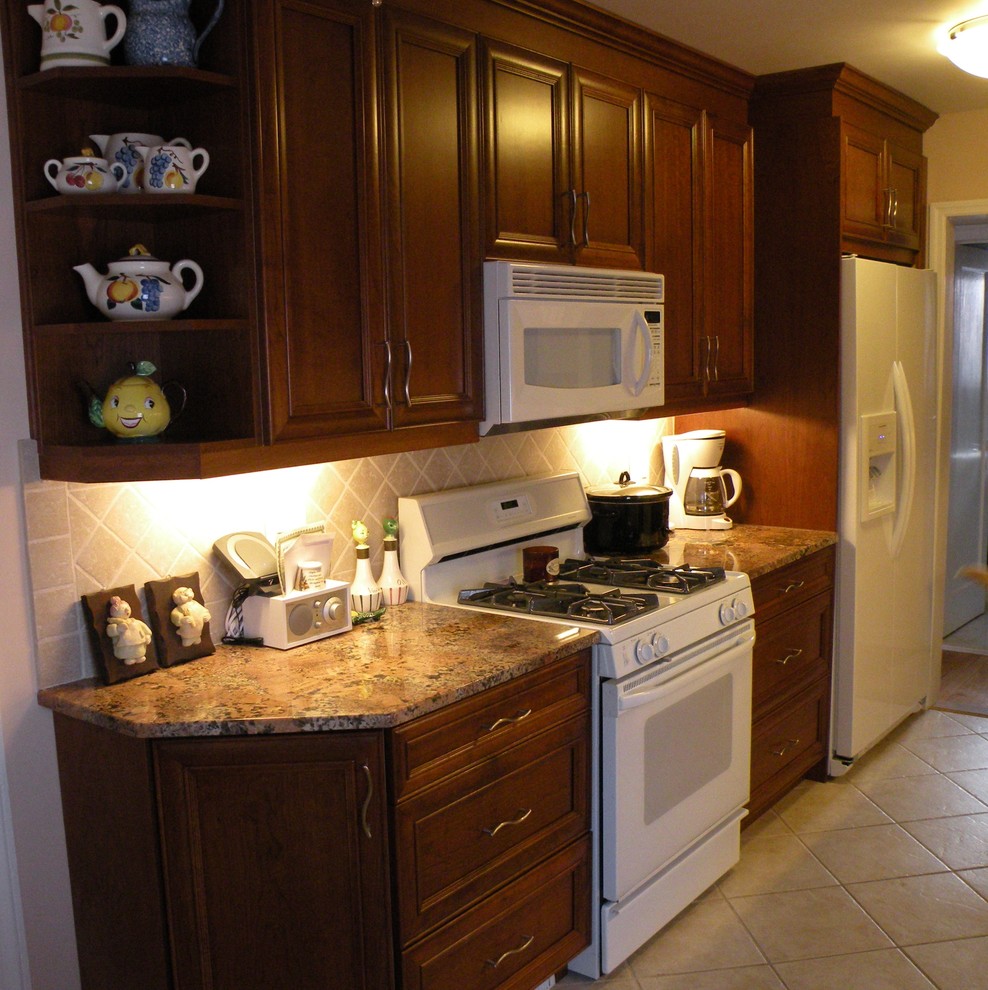 Galley Kitchen - Transitional - Kitchen - New York - by Andrea White