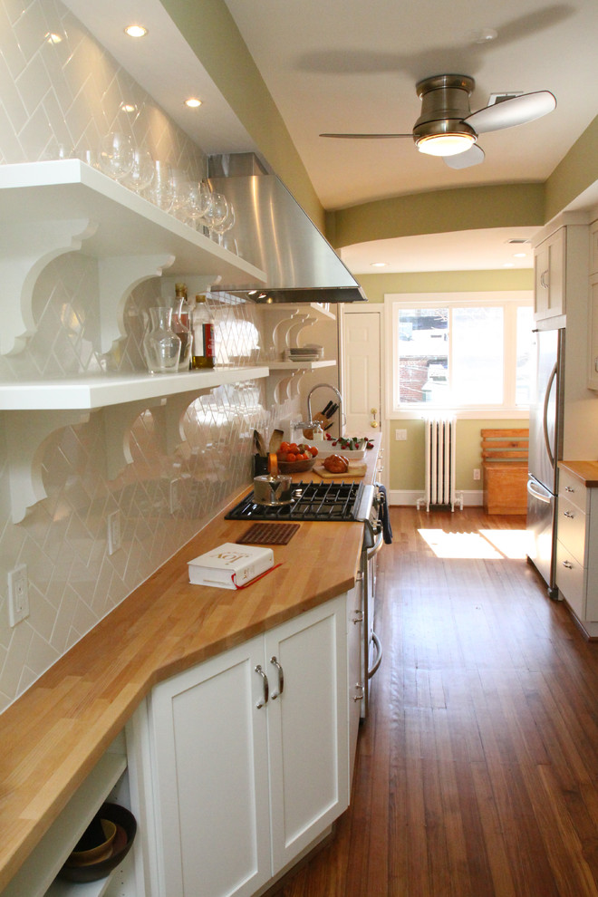 Galley Kitchen - Traditional - Kitchen - DC Metro - by Four Brothers