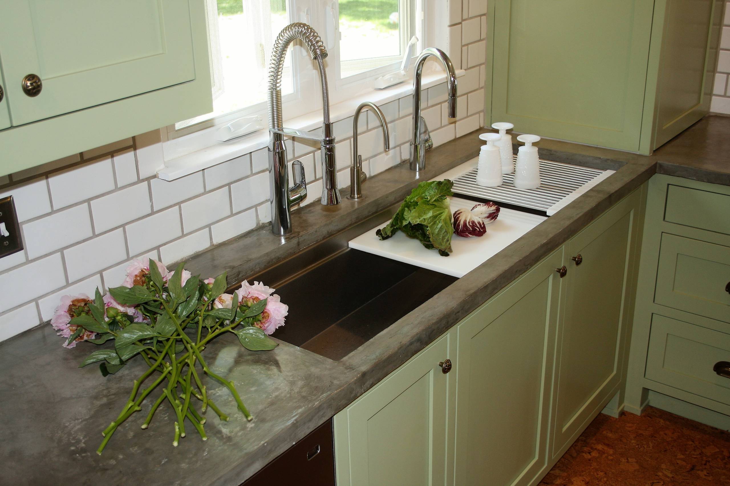 Concrete Countertops Green atelieryuwa.ciao.jp