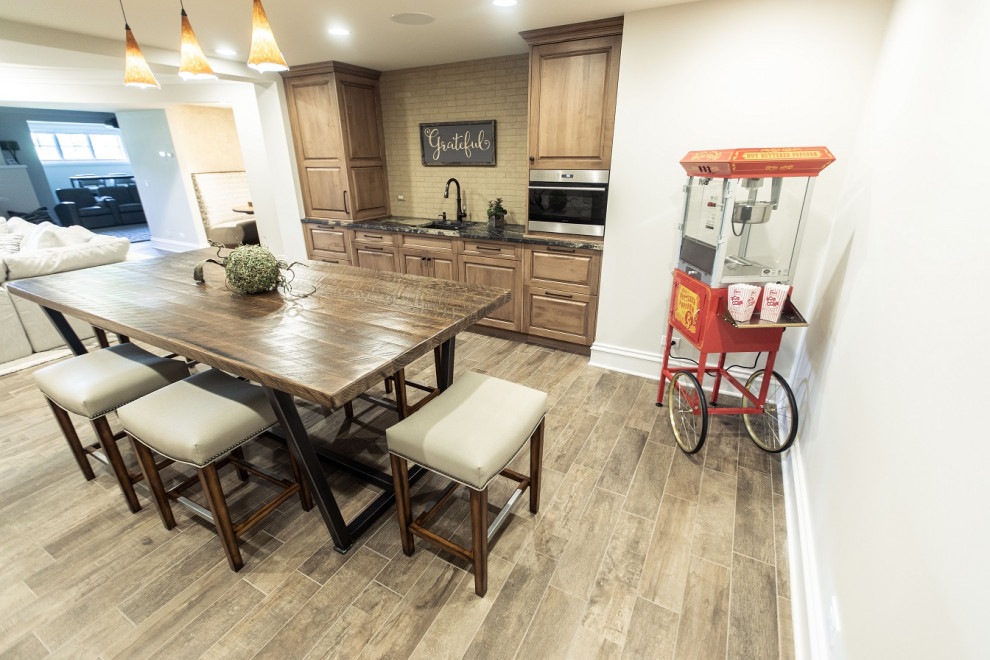 Game Room Kitchenette - Transitional - Kitchen - Chicago - by Interior