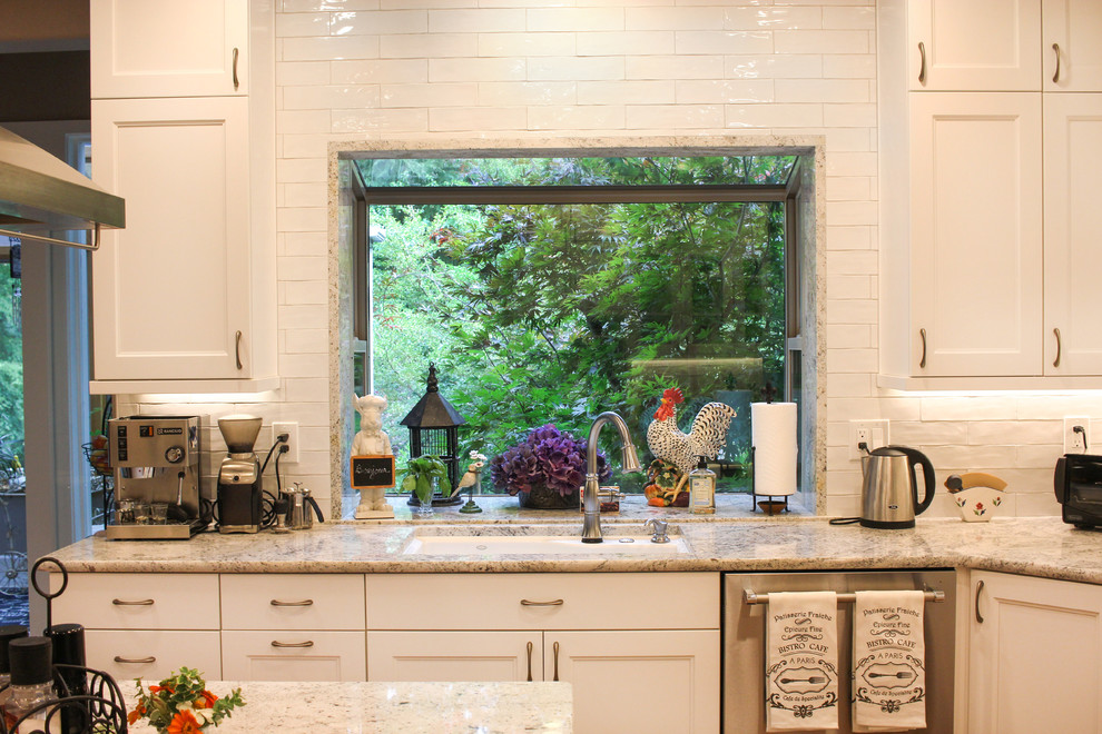 Garden Window Details - Transitional - Kitchen - Seattle - by ctm ...