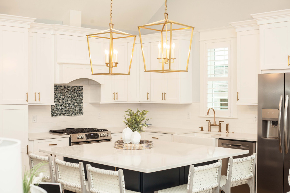 Gardens Duplex Beach Style Kitchen Other by Interiors By Joann