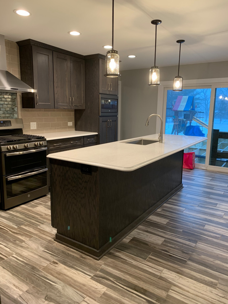 GE Slate Kitchen in Antioch, IL Contemporary Kitchen Chicago by