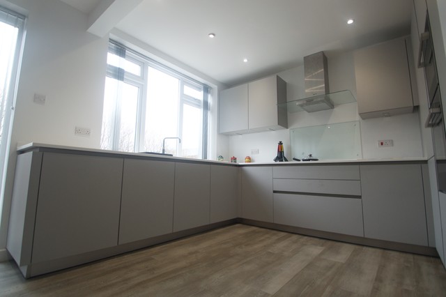 Schuller Concrete Ceramic Kitchen Salford, Manchester - German