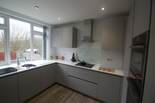 Schuller Concrete Ceramic Kitchen Salford, Manchester - German